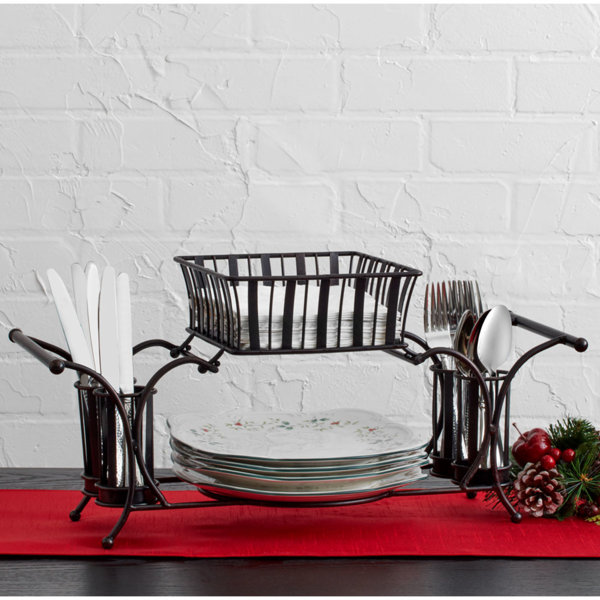 Gourmet Basics by Mikasa Hostess Buffet Caddy & Reviews Wayfair